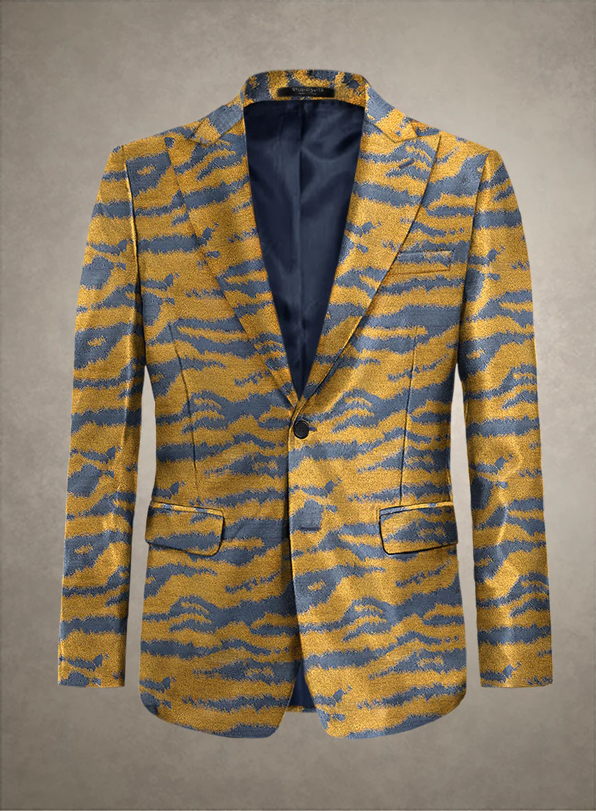 Italian Silk Tigro Luxe Suit - Image 2