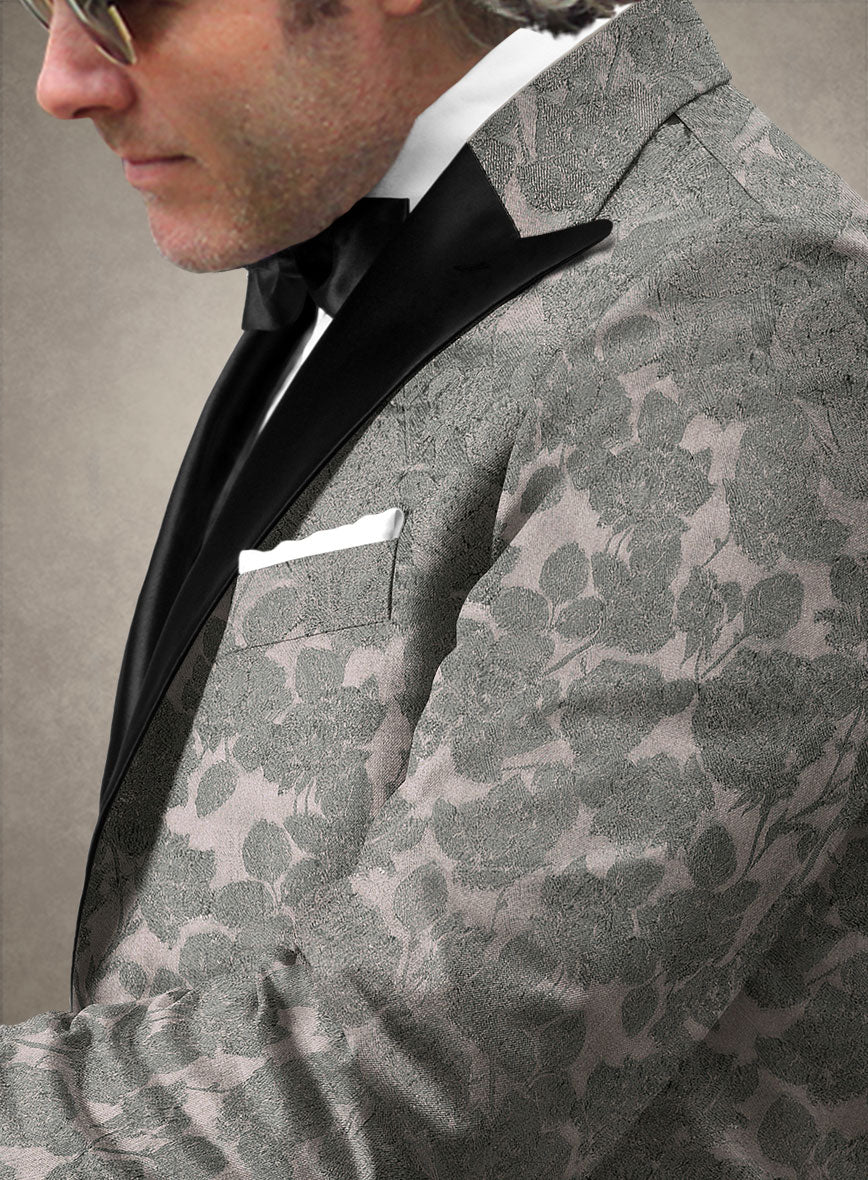 Italian Silk Unaxi Tuxedo Jacket - Image 3