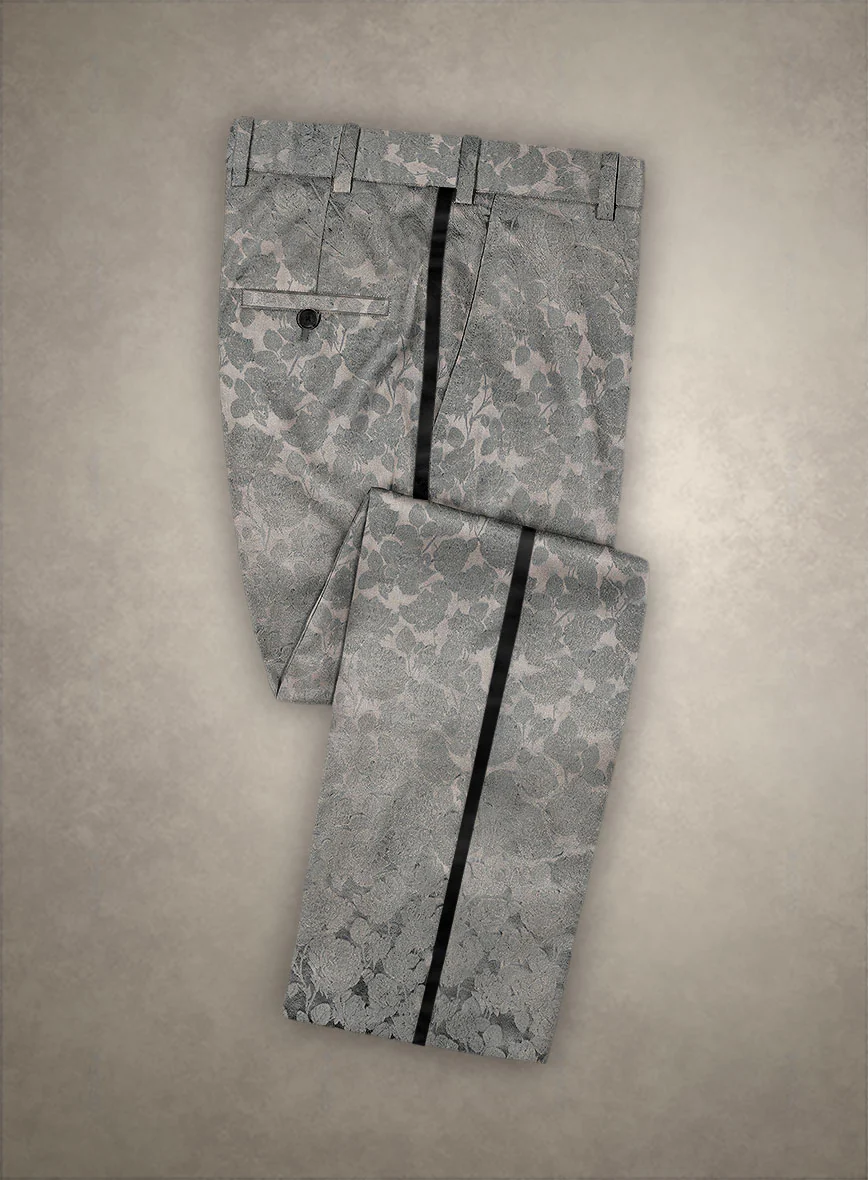 Italian Silk Unaxi Tuxedo Suit - Image 4