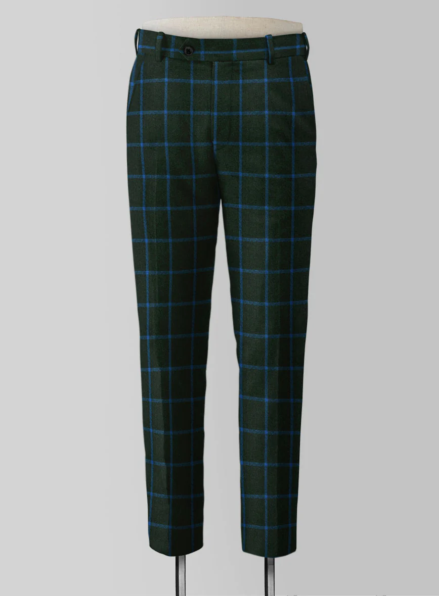 Italian Simma Checks Tweed Suit - Image 4