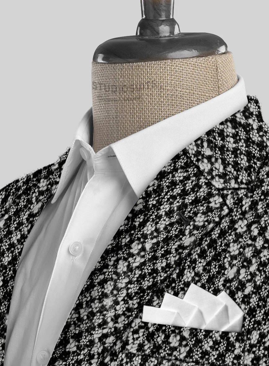 Italian Siqui Boucle Wool Jacket - Image 2