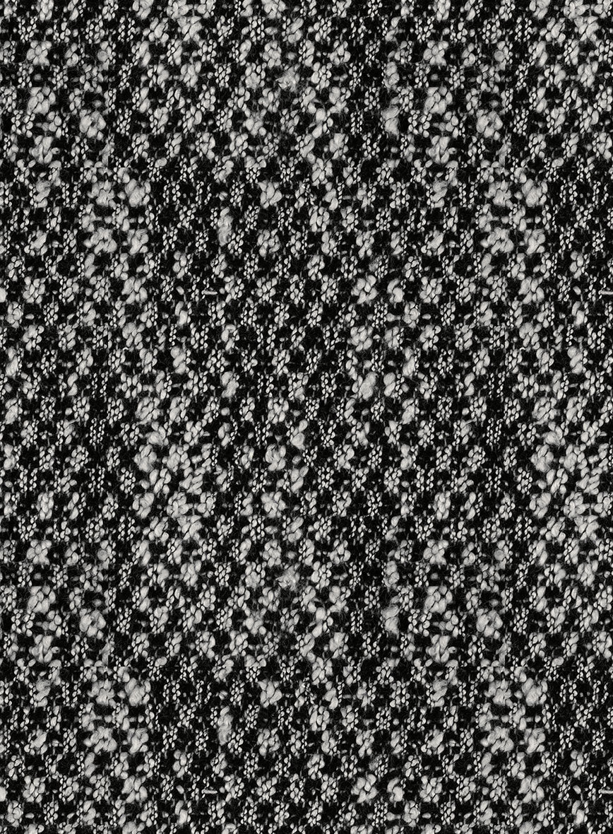 Italian Siqui Boucle Wool Jacket - Image 3
