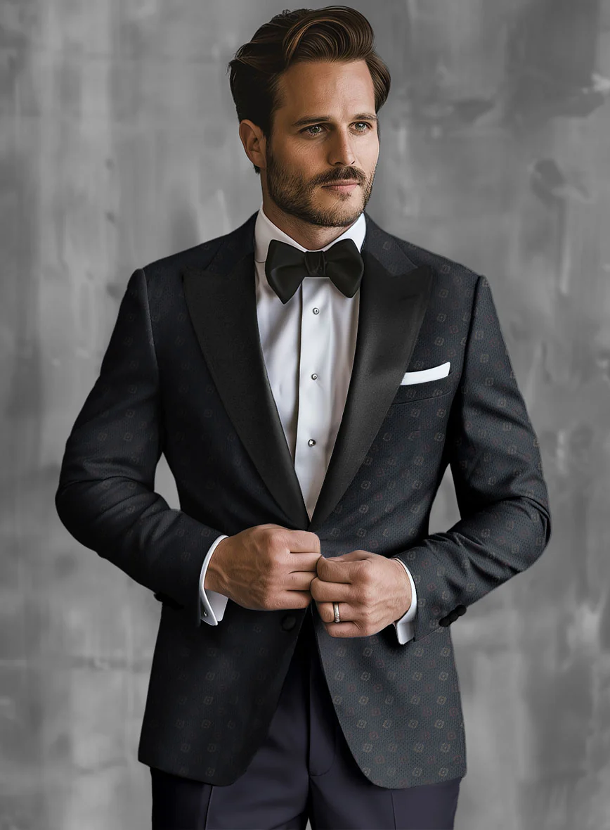 Italian Smeralda Tuxedo Blazer - Image 2