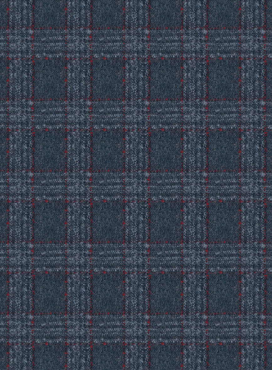 Italian Solda Checks Tweed Jacket - Image 2