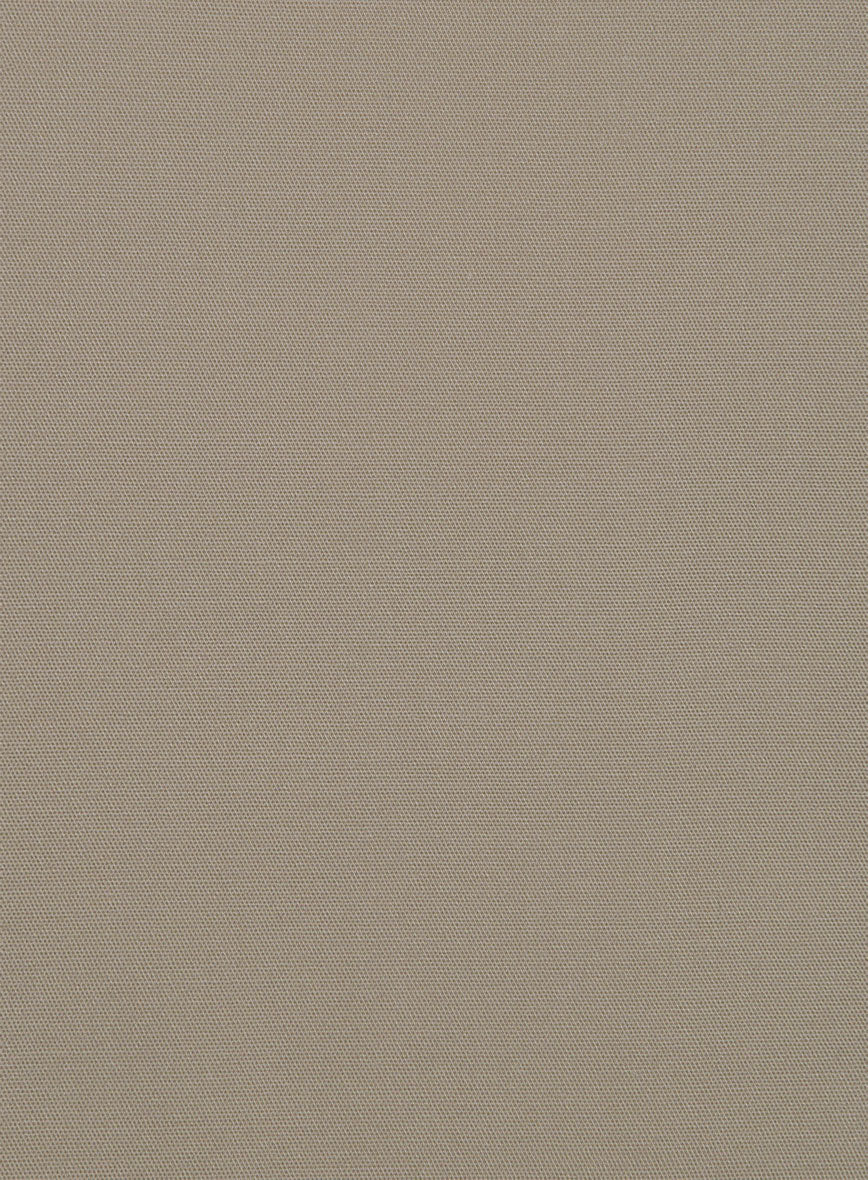 Italian Stone Khaki Cotton Stretch Suit - Image 8