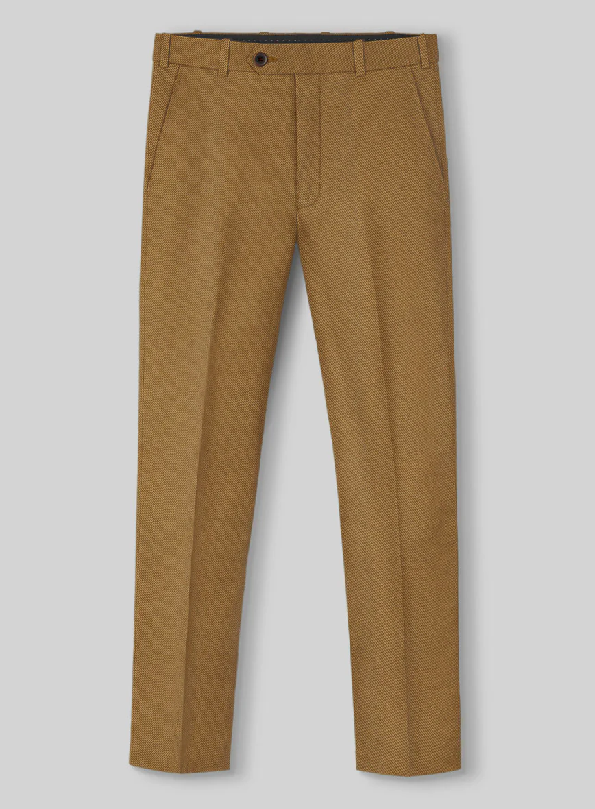 Italian Tan Cotton Stretch Suit - Image 5