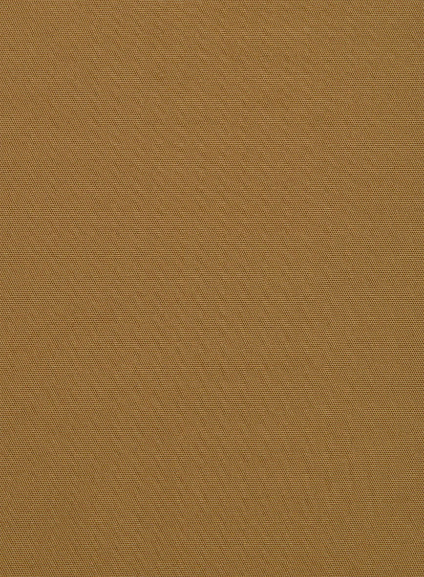 Italian Tan Cotton Stretch Suit - Image 7