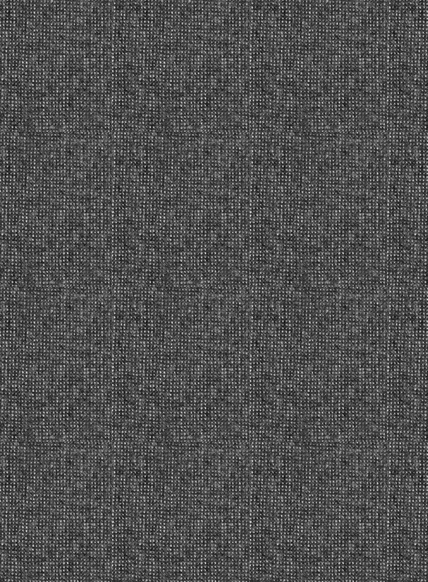 Italian Tavi Gray Nailhead Flannel Suit - Image 6