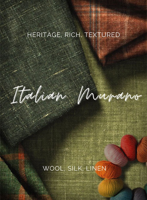 Italian Tela Black Wool Linen Jacket - Image 4