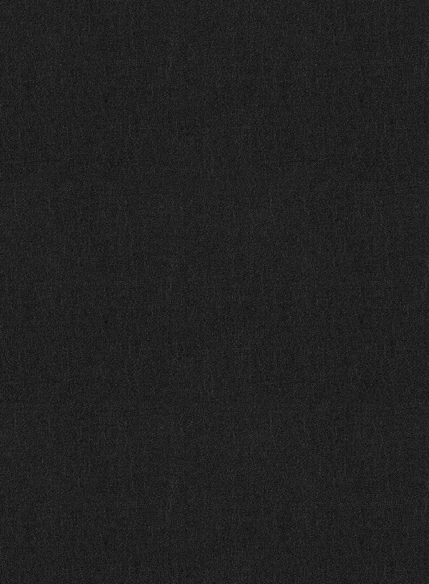 Italian Turna Black Flannel Jacket - Image 2