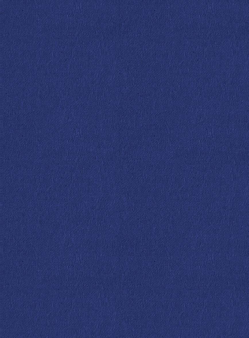 Italian Turna Cobalt Blue Flannel Suit - Image 6