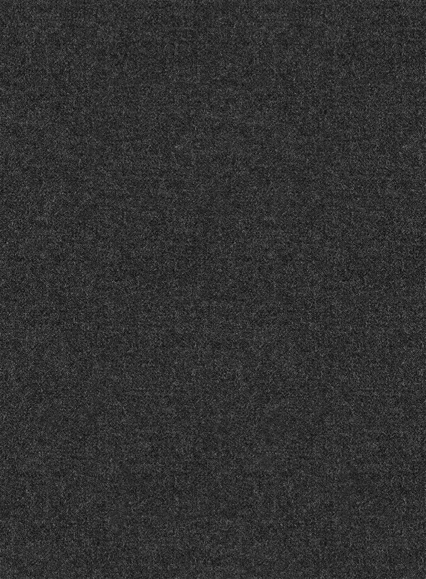 Italian Turna Dark Gray Flannel Pants - Image 3
