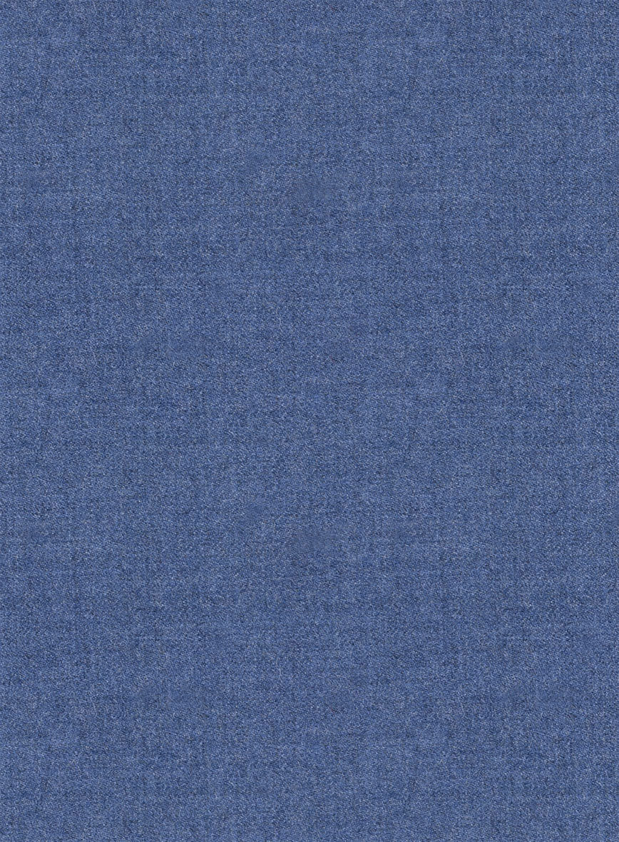 Italian Turna Paris Blue Flannel Suit - Image 7