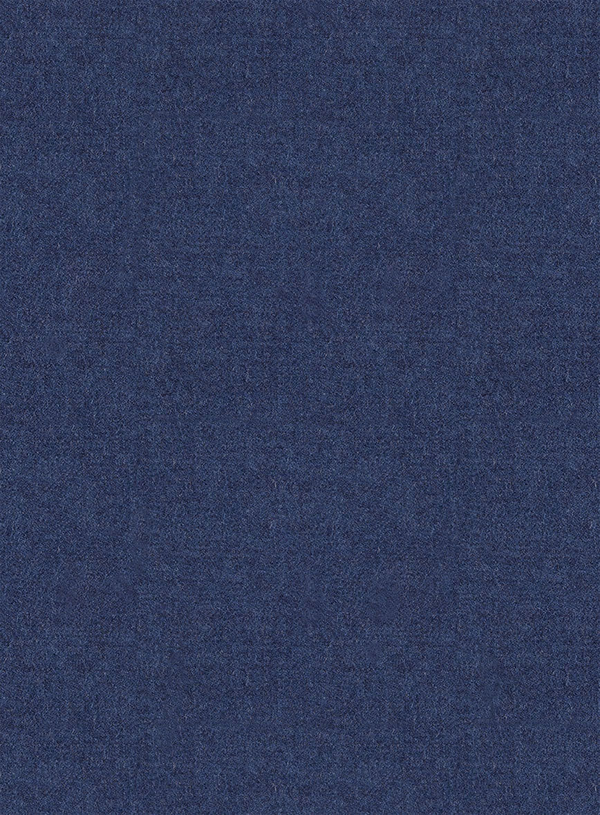 Italian Turna Persian Blue Flannel Jacket - Image 3