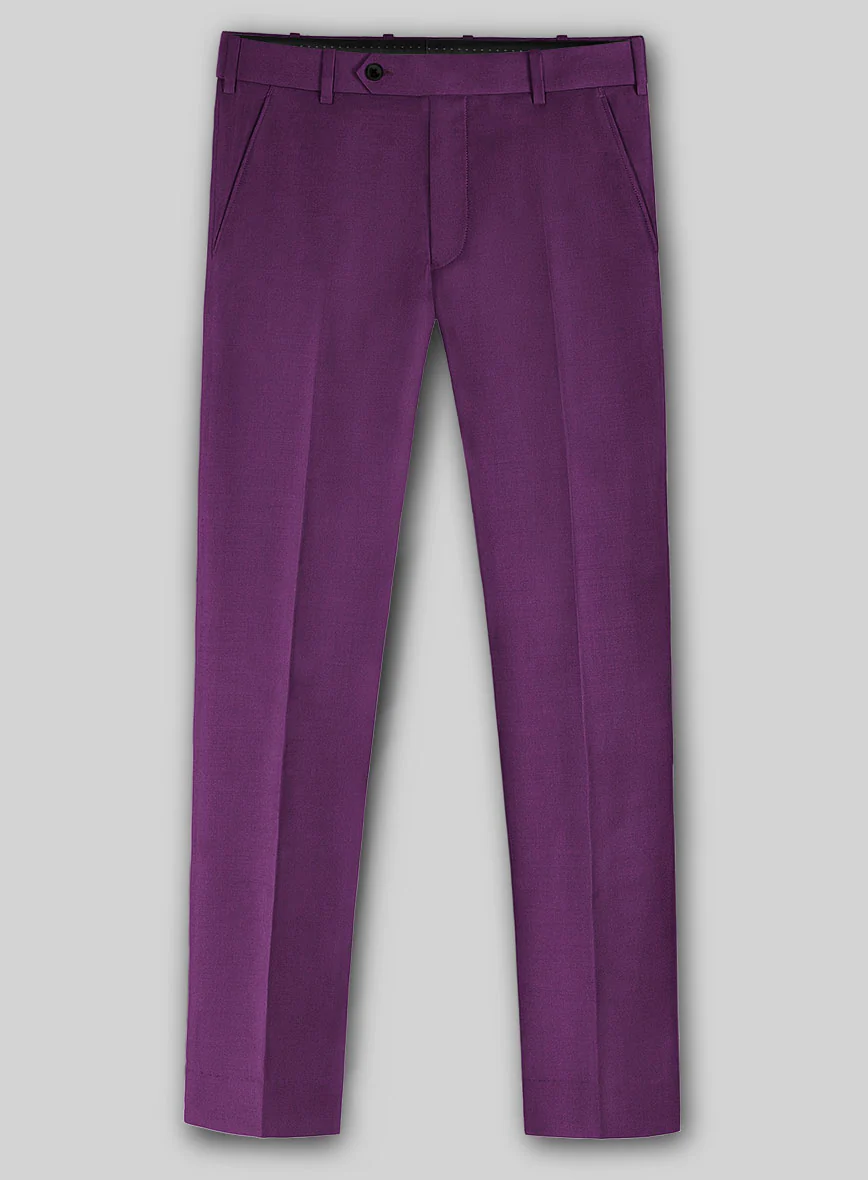 Italian Turna Purple Flannel Pants - Image 2