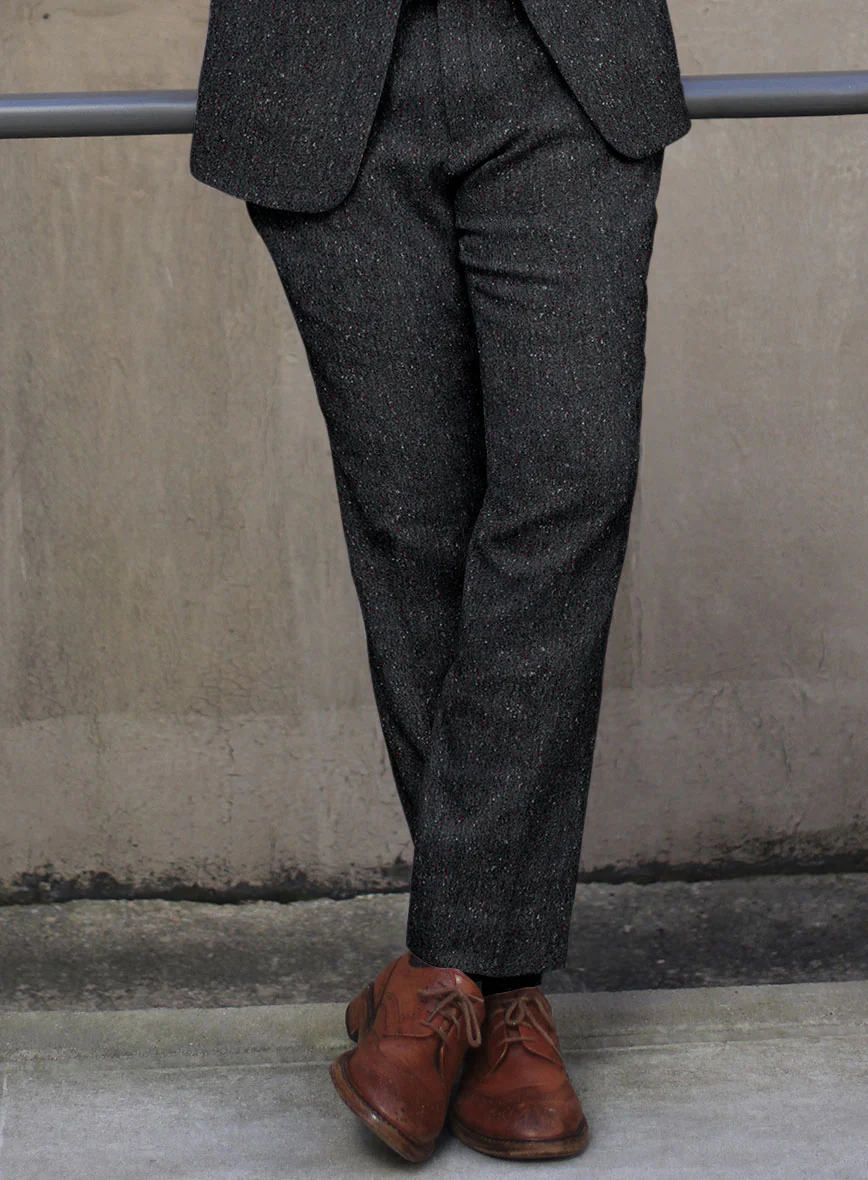 Italian Tweed Ecria Donegal Pants - Image 2