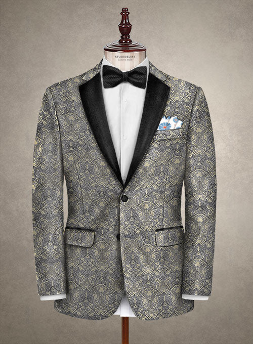 Italian Vegan Galso Tuxedo Suit - Image 3