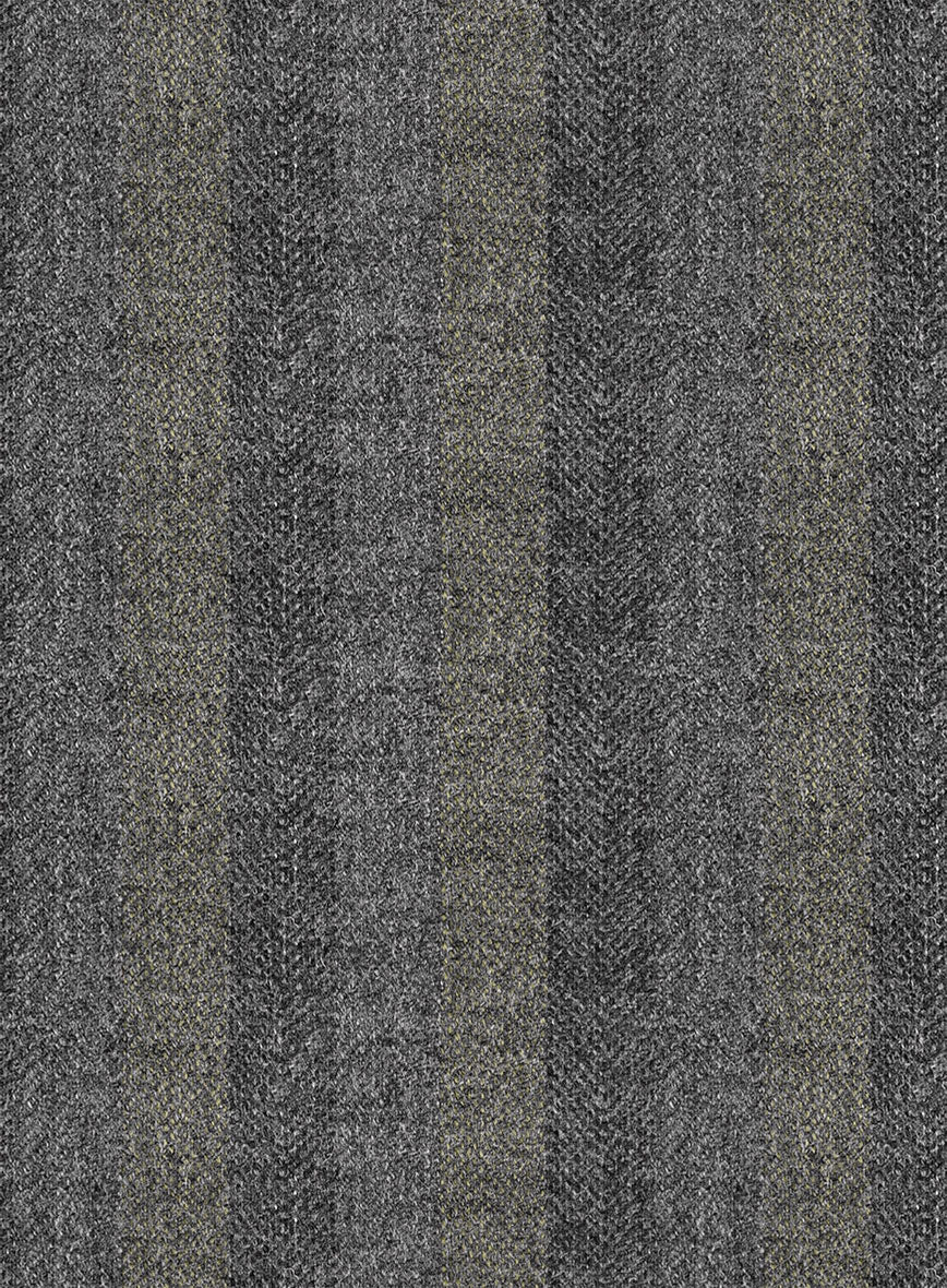 Italian Gravelight Herringbone Tweed Suit - Image 5