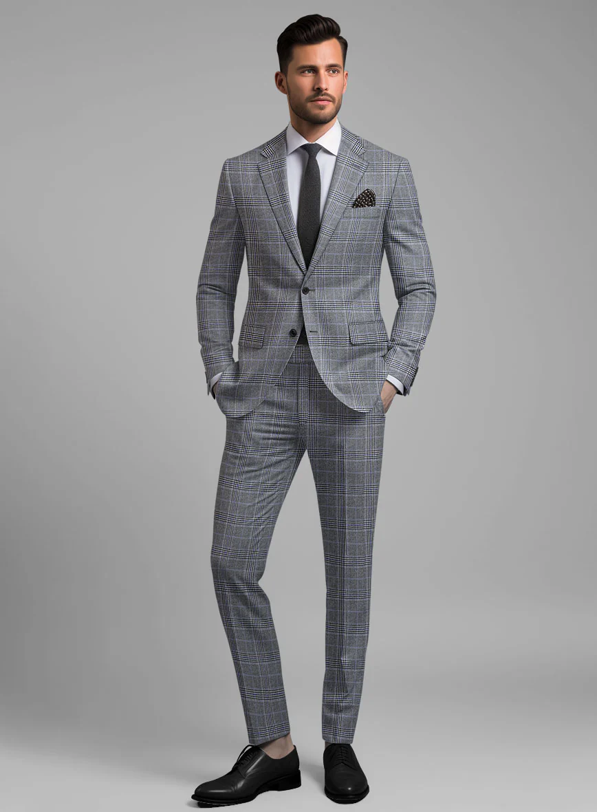 Italian Wool Abundio Suit - Image 2