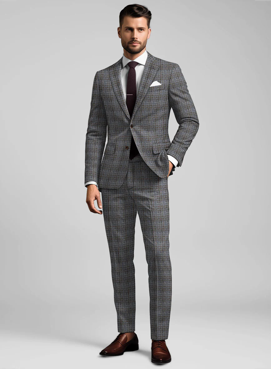 Italian Wool Anacleto Suit - Image 2