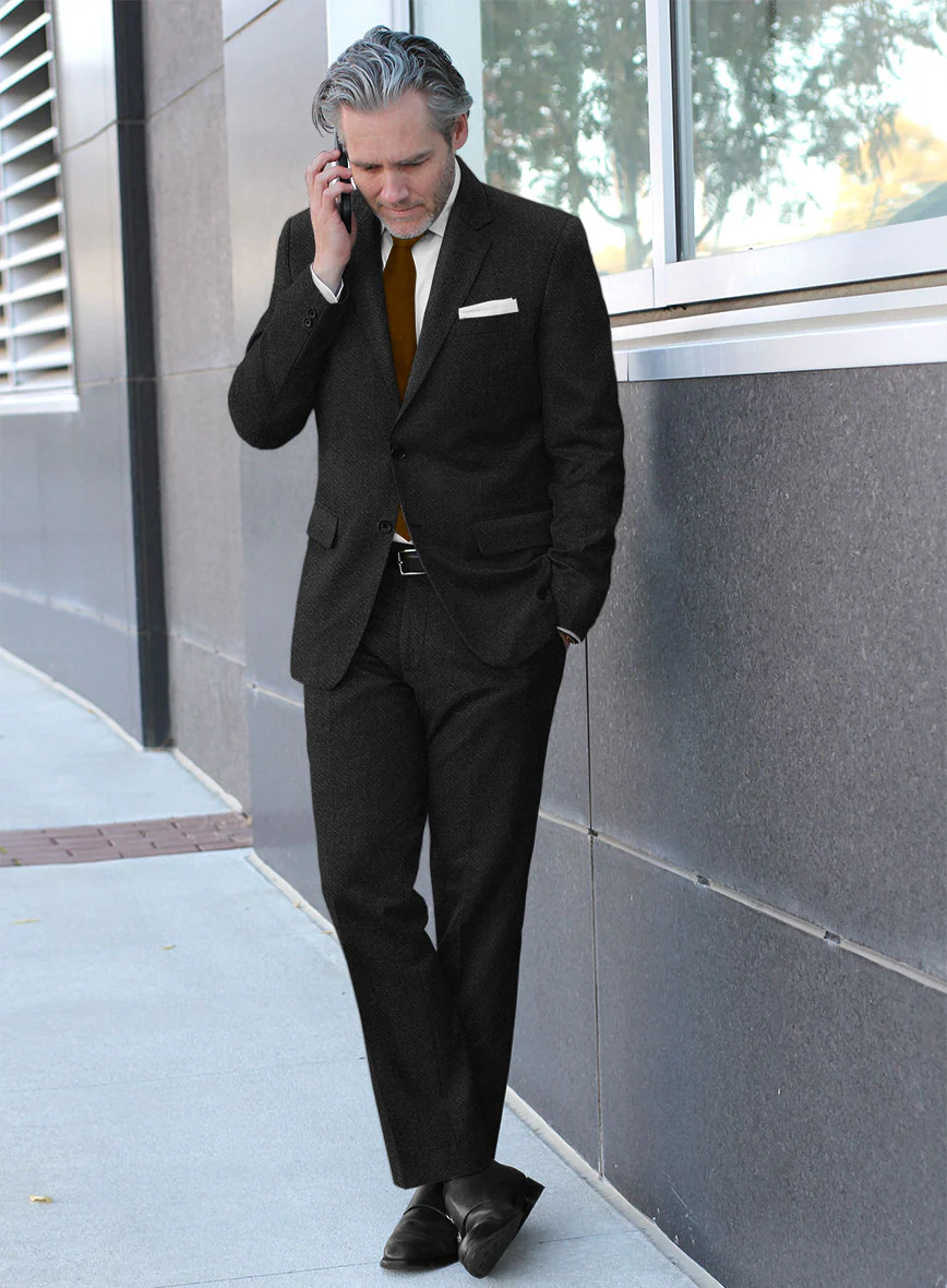 Italian Wool Anciso Suit - Image 2