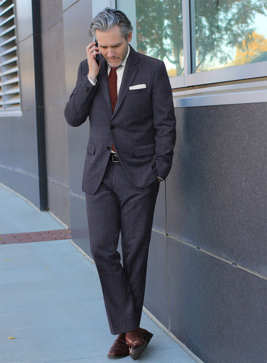 Italian Wool Arrole Suit - Image 3