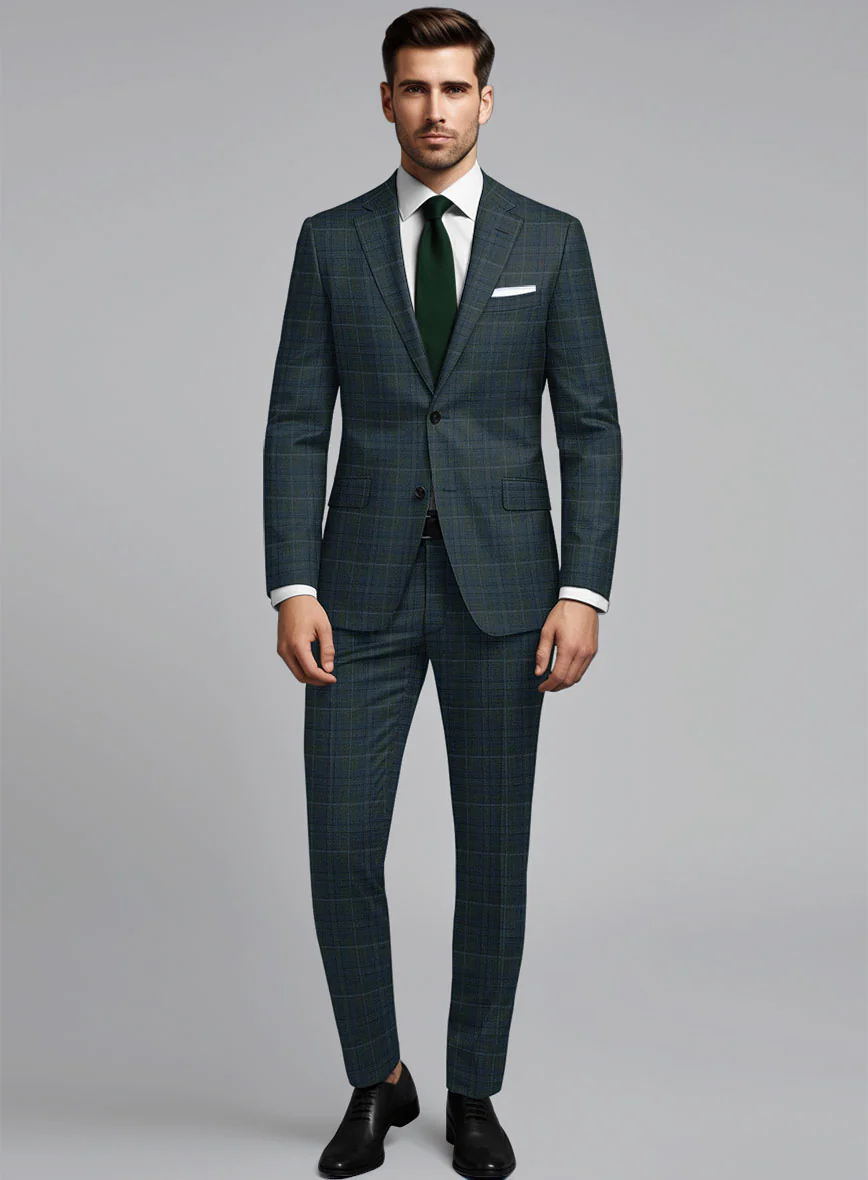 Italian Wool Audace Suit - Image 2
