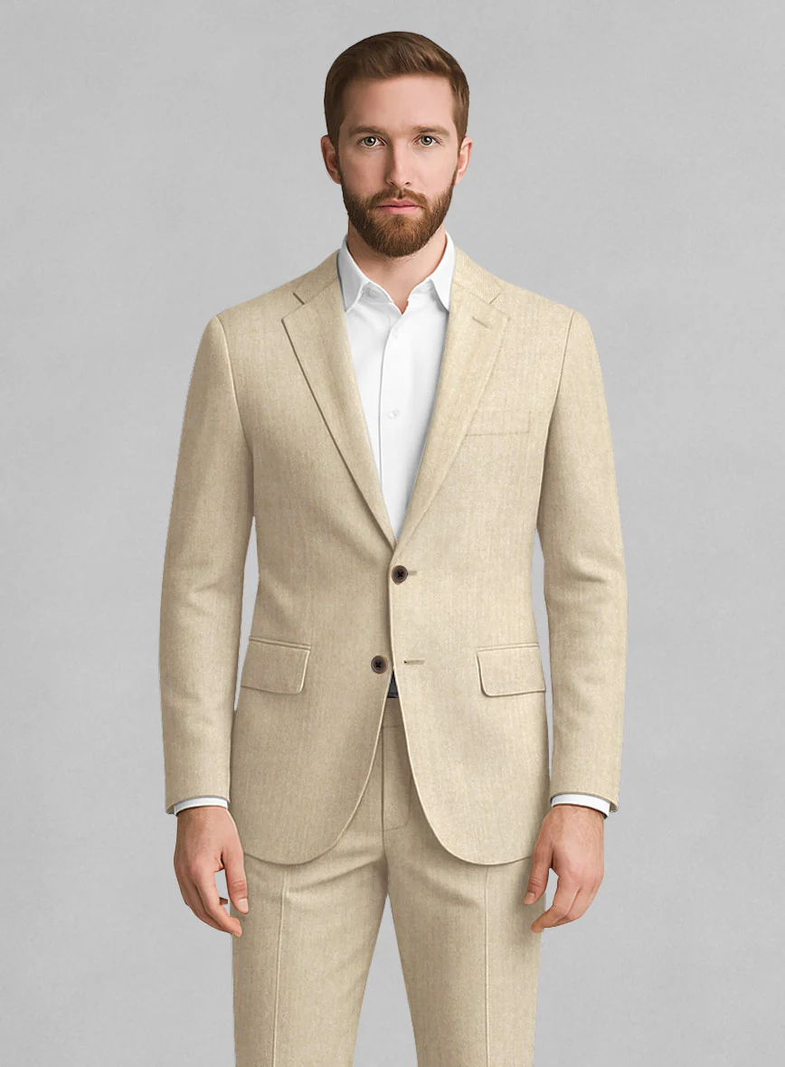 Italian Wool Augusto Suit - Image 3