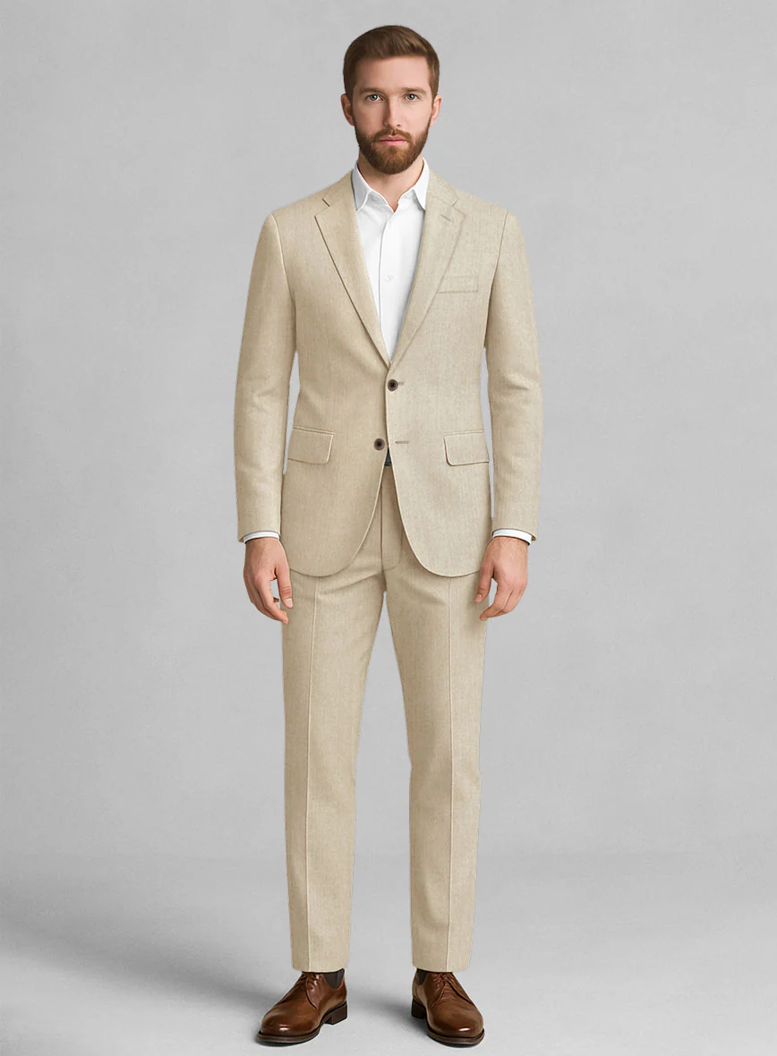 Italian Wool Augusto Suit - Image 6