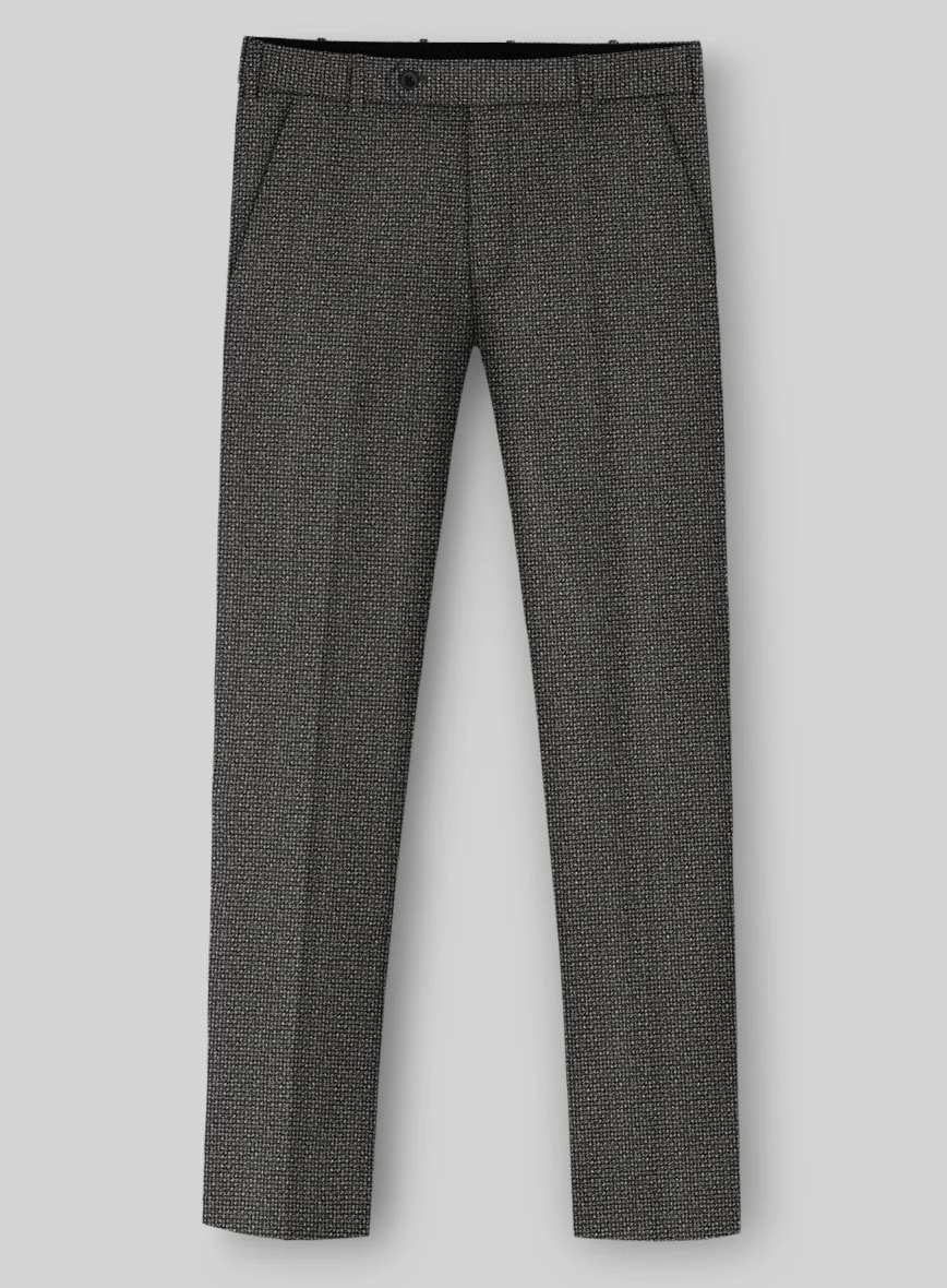 Italian Wool Basket Weave Zanetti Suit - Image 5