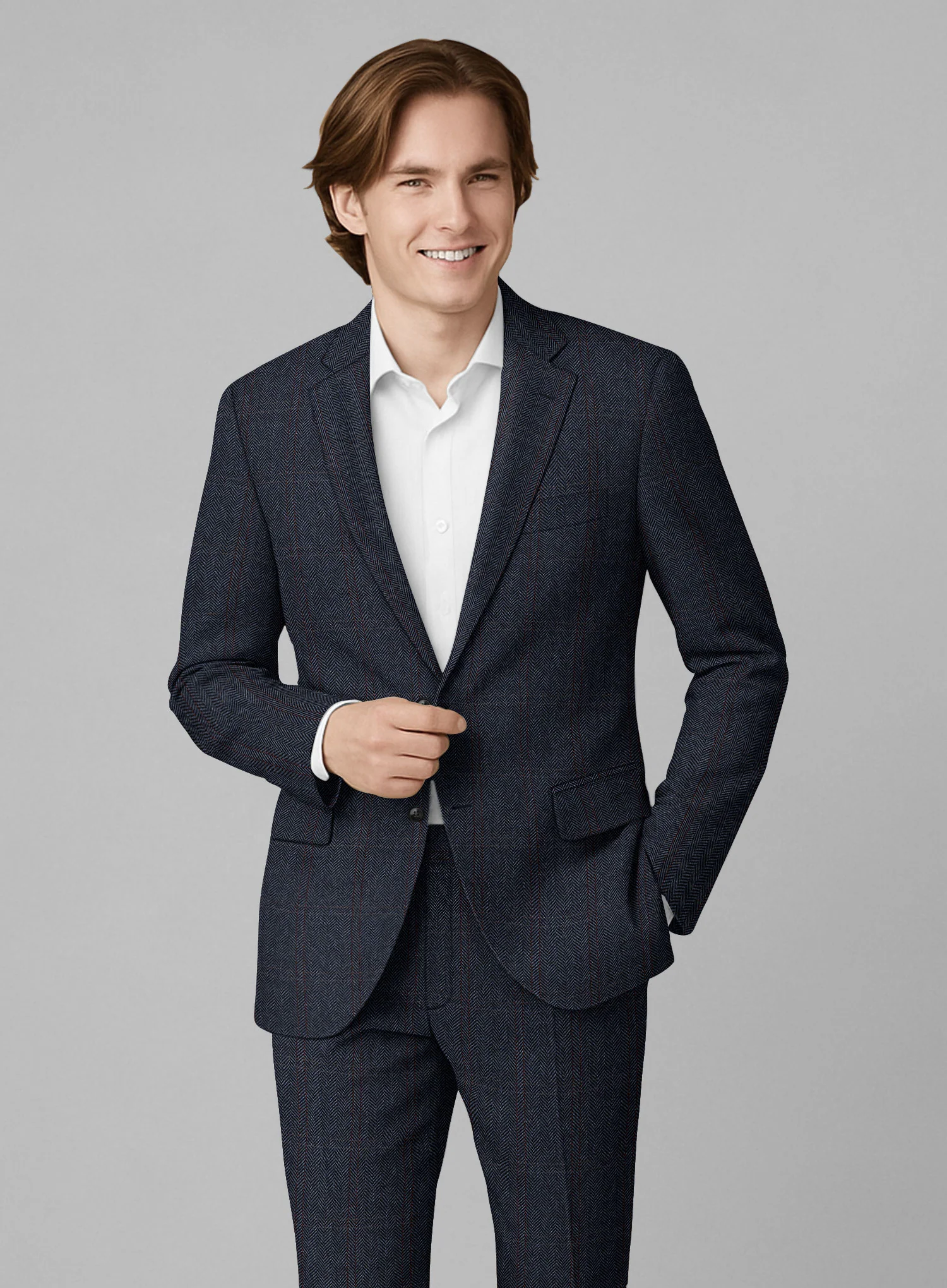 Italian Wool Bastaro Suit - Image 3