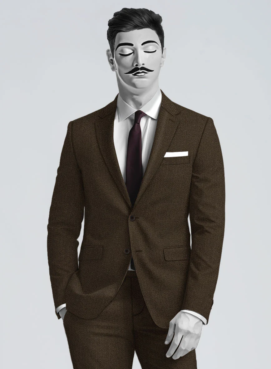 Italian Wool Blunna Suit - Image 3
