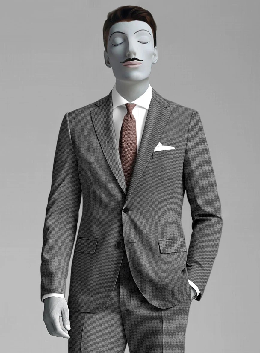 Italian Wool Borro Suit - Image 3