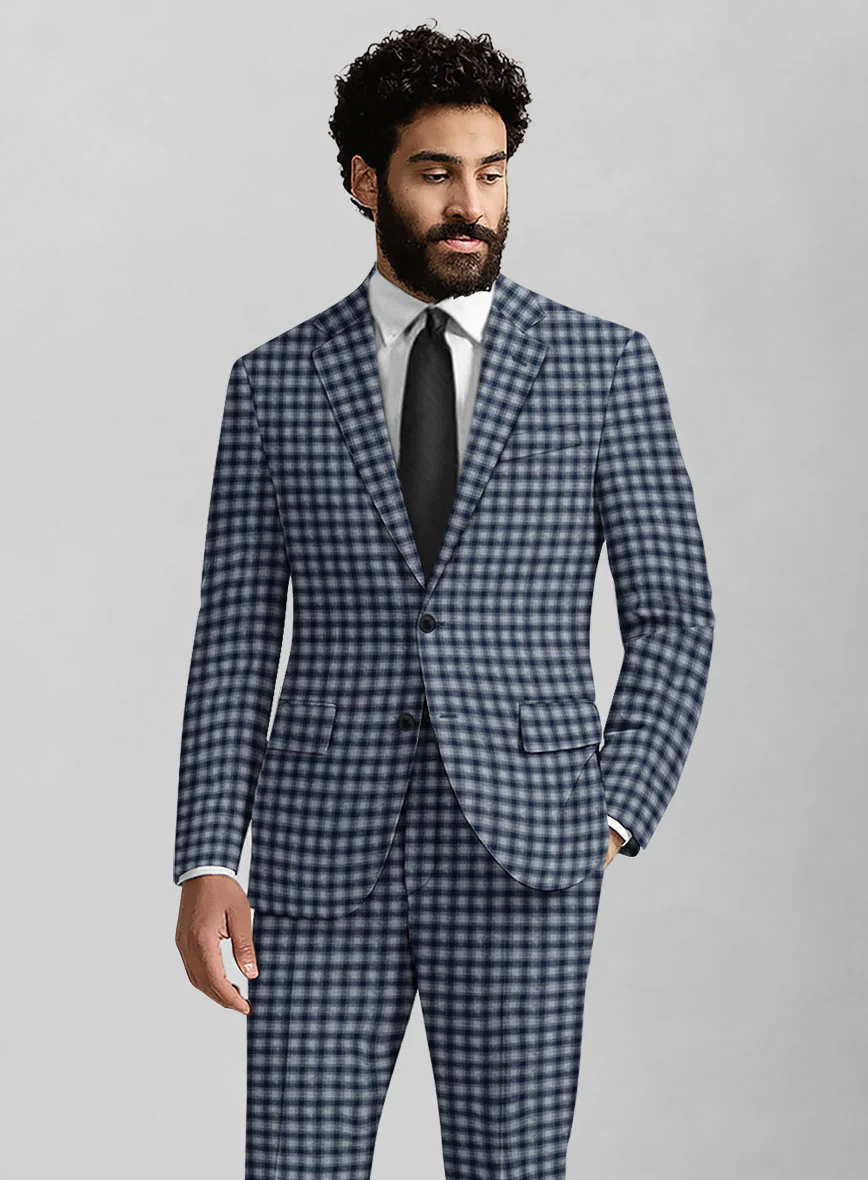 Italian Wool Brezza Crest Seersucker Jacket - Image 2