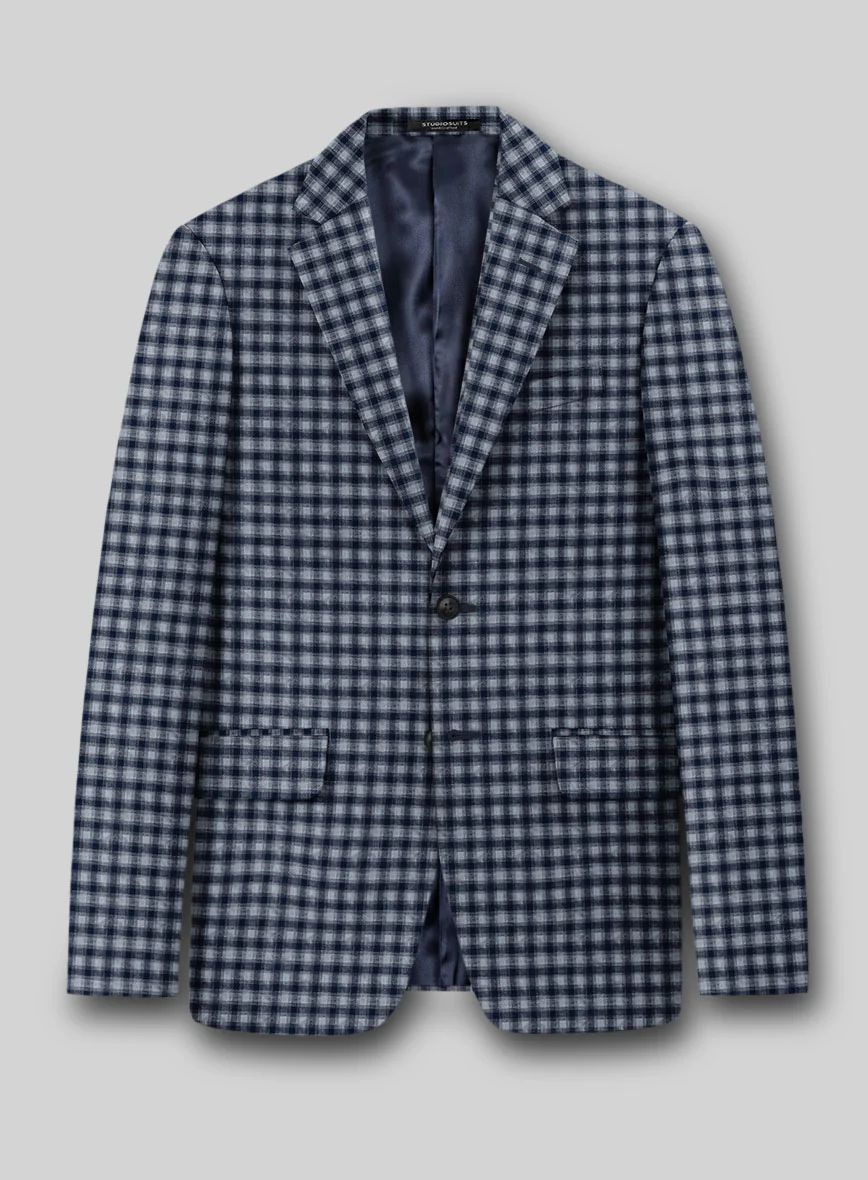 Italian Wool Brezza Crest Seersucker Suit - Image 2
