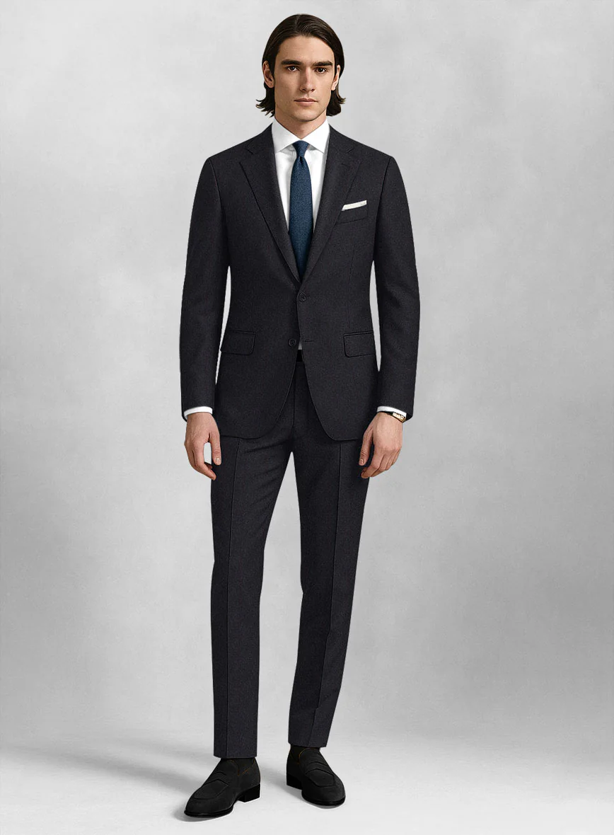 Italian Wool Calvion Suit - Image 6