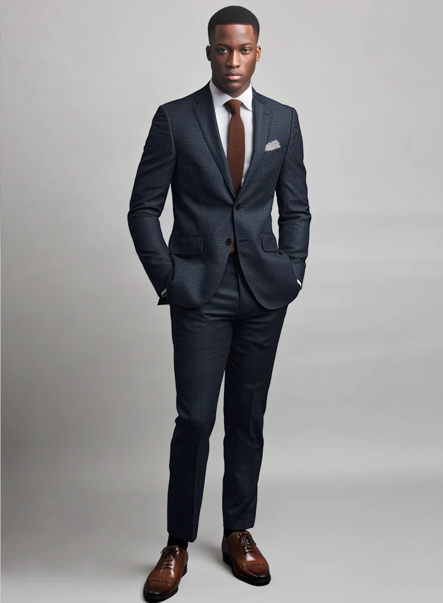 Italian Wool Cashmere Barone Suit - Image 2