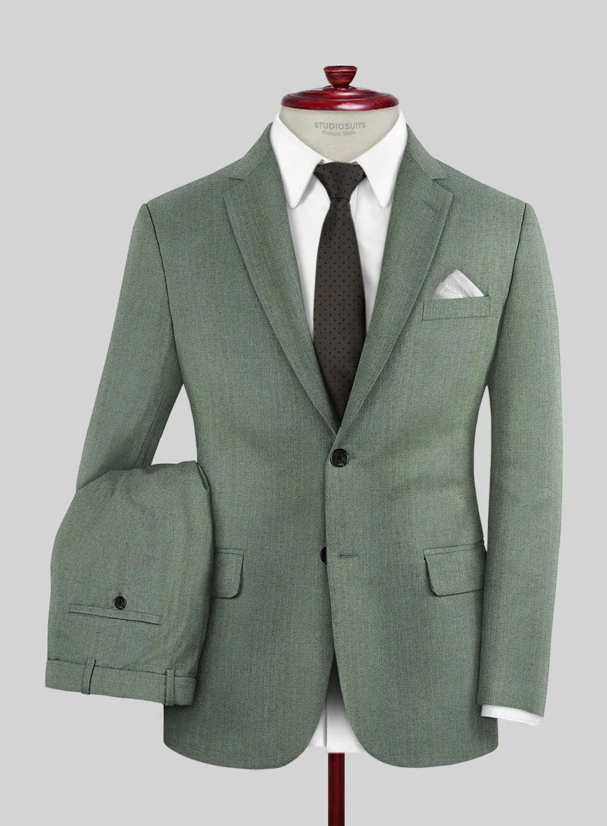 Italian Wool Cashmere Eugenio Suit - Image 2