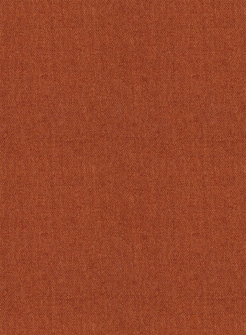 Italian Wool Cashmere Ginger Orange Jacket - Image 2