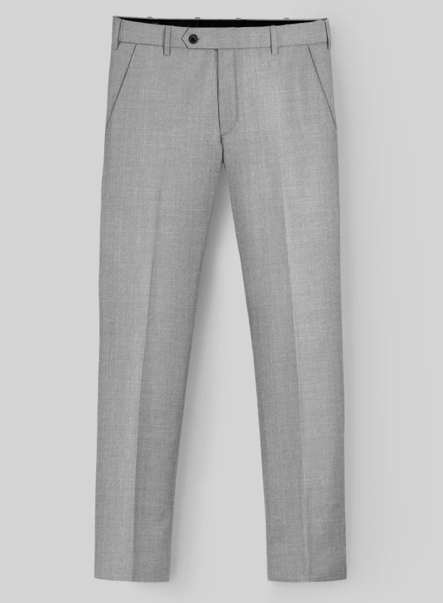 Italian Wool Cashmere Harbour Gray Pants - Image 2