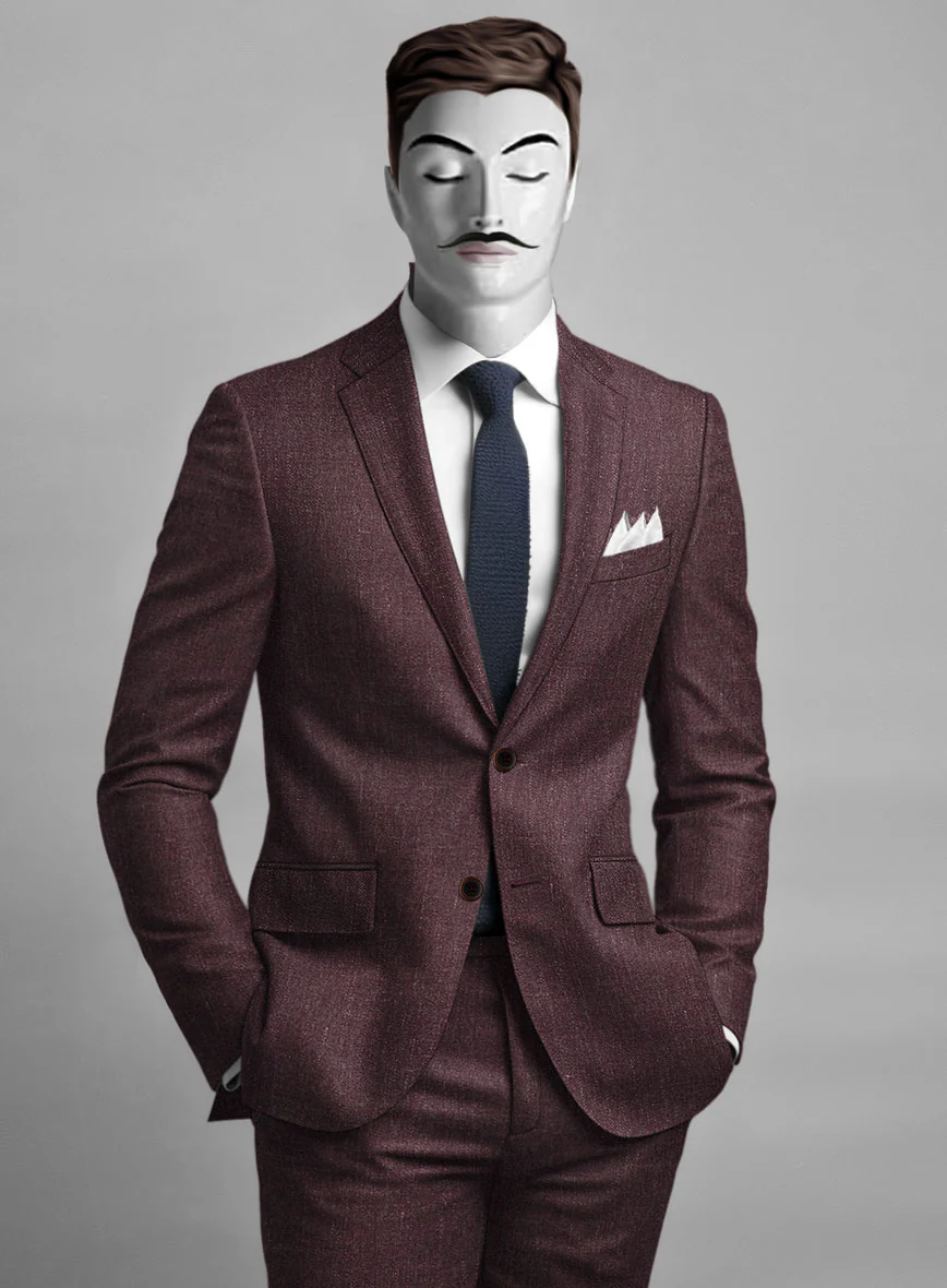 Italian Wool Cashmere Linen Attilio Suit - Image 3