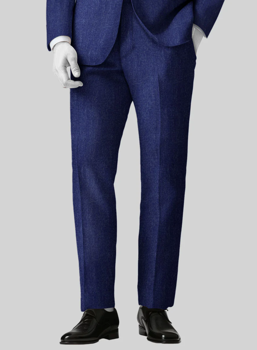 Italian Wool Cashmere Linen Edvige Pants - Image 2