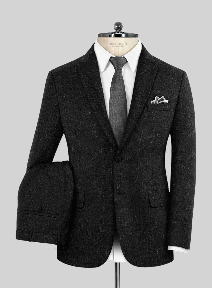 Italian Wool Cashmere Linen Egidio Suit - Image 2