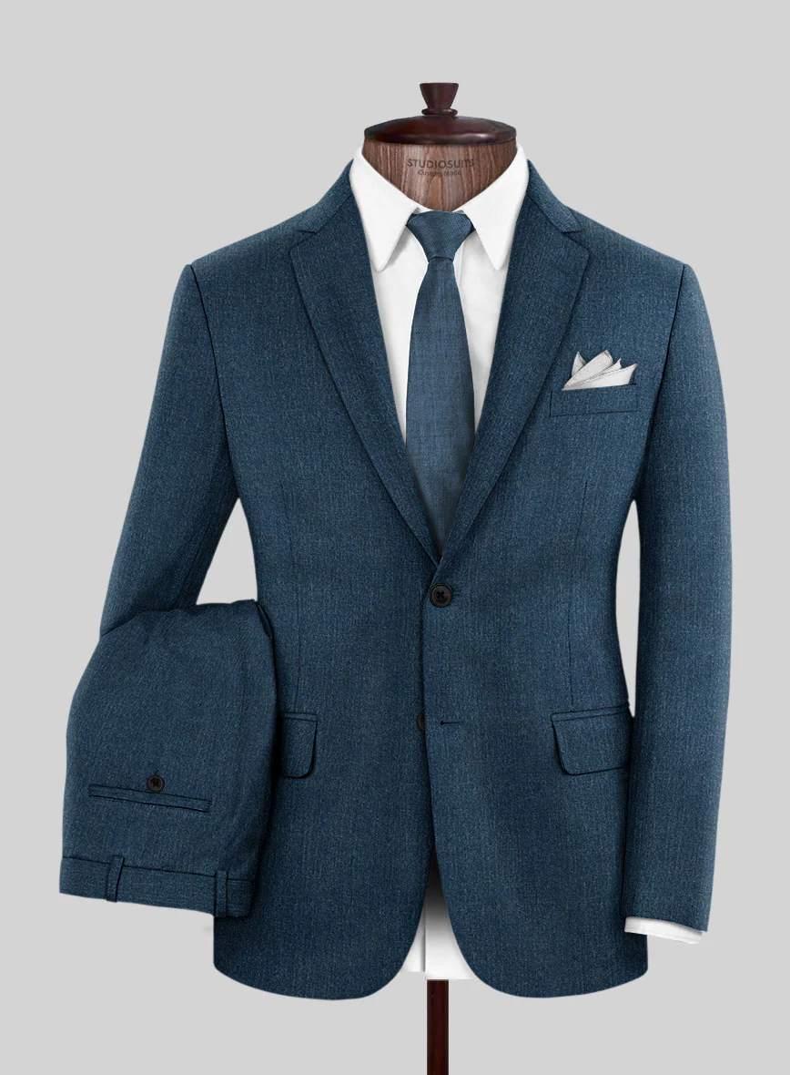 Italian Wool Cashmere Linen Eraldo Suit - Image 2