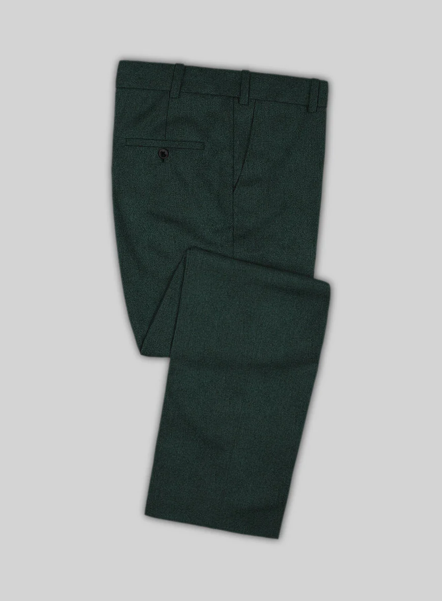 Italian Wool Cashmere Martini Green Suit - Image 6