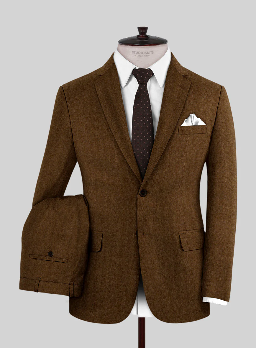 Italian Wool Cashmere Omar Suit - Image 2