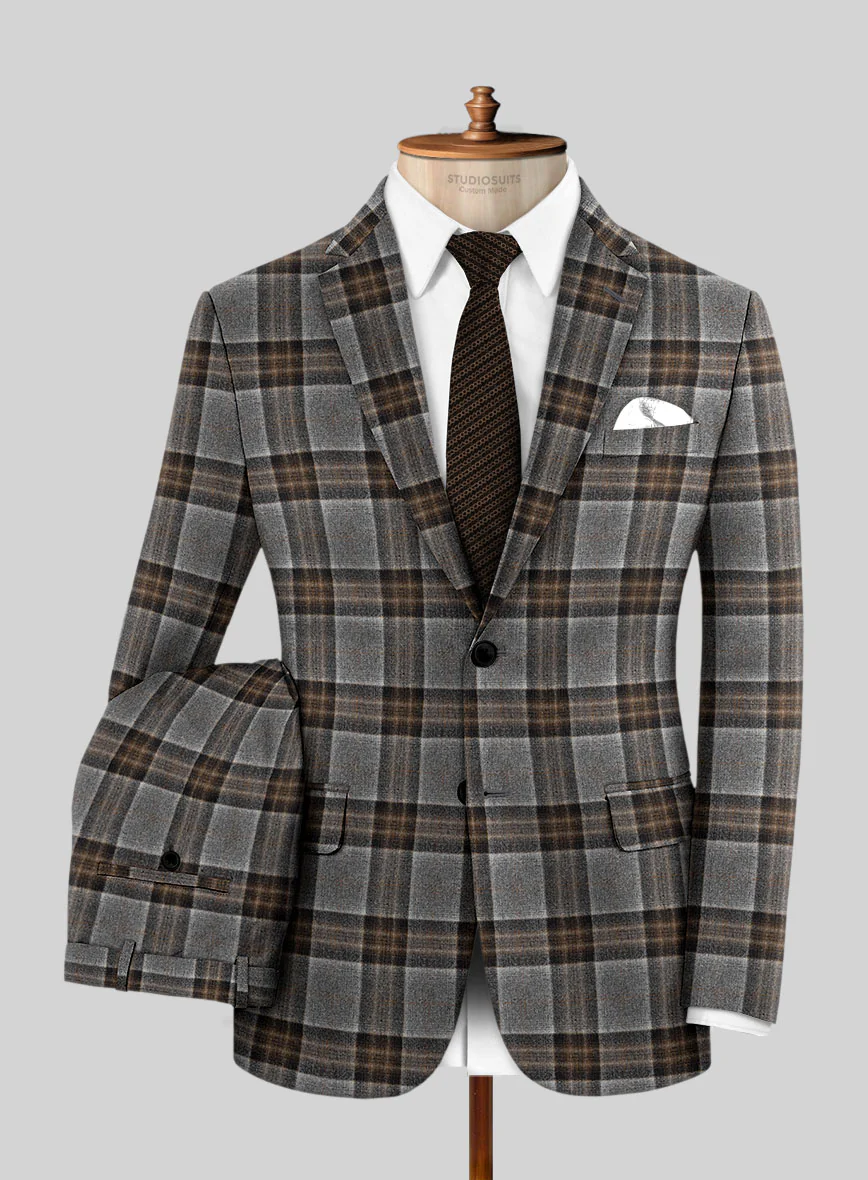 Italian Wool Cenere Suit - Image 2