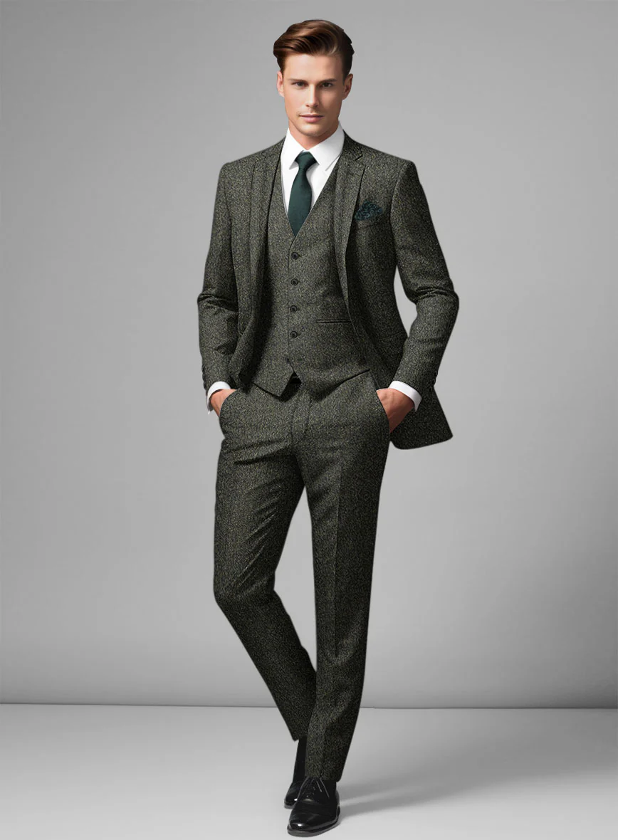 Italian Wool Cotton Facuno Suit - Image 2