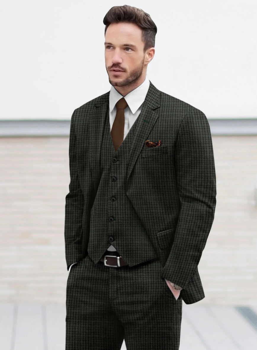 Italian Wool Cotton Pilni Suit - Image 4