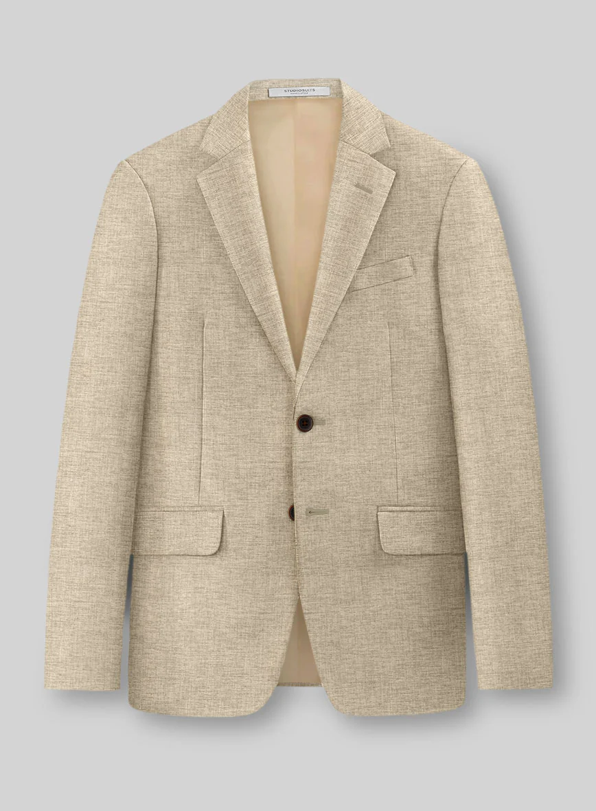 Italian Wool Cotton Silk Brexia Suit - Image 3